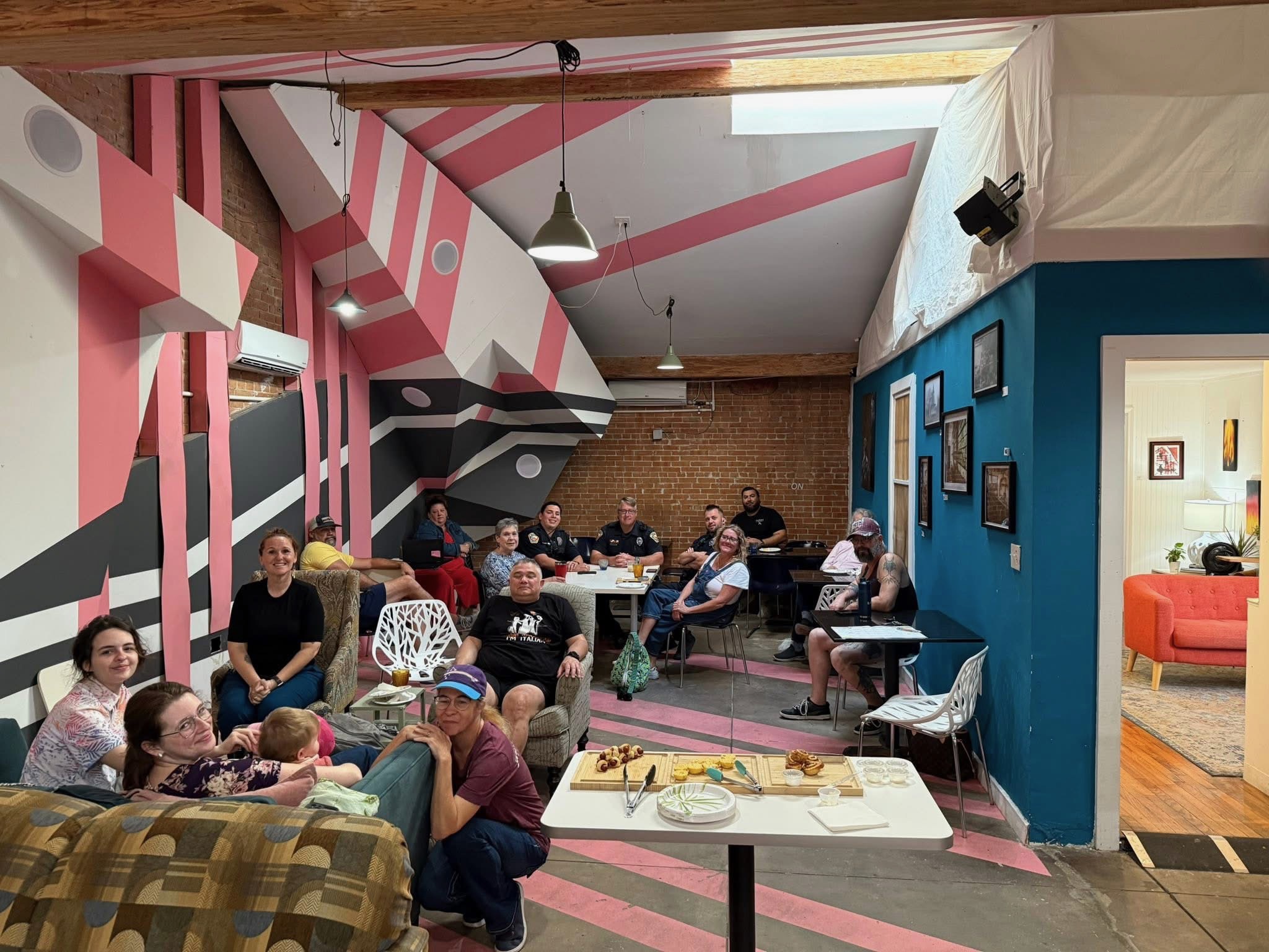 Group photo at Quinntastic Bites gathering