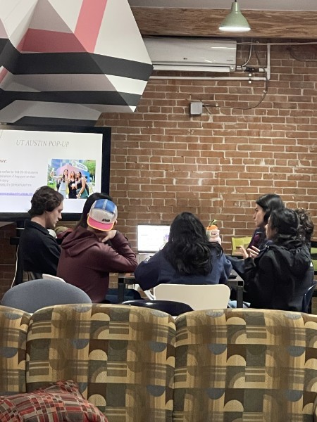 Real meeting at Quinntastic Bites