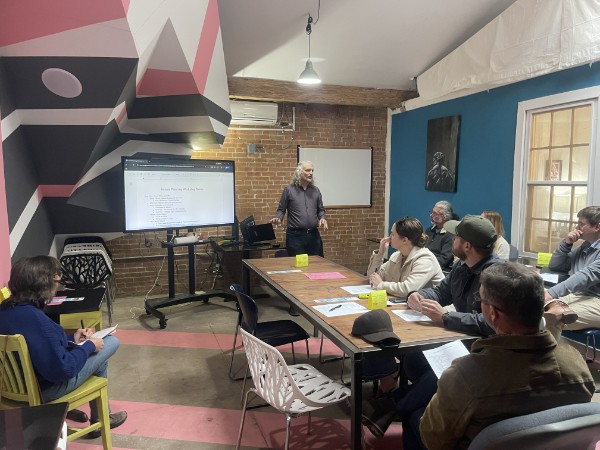 Business training class at Quinntastic